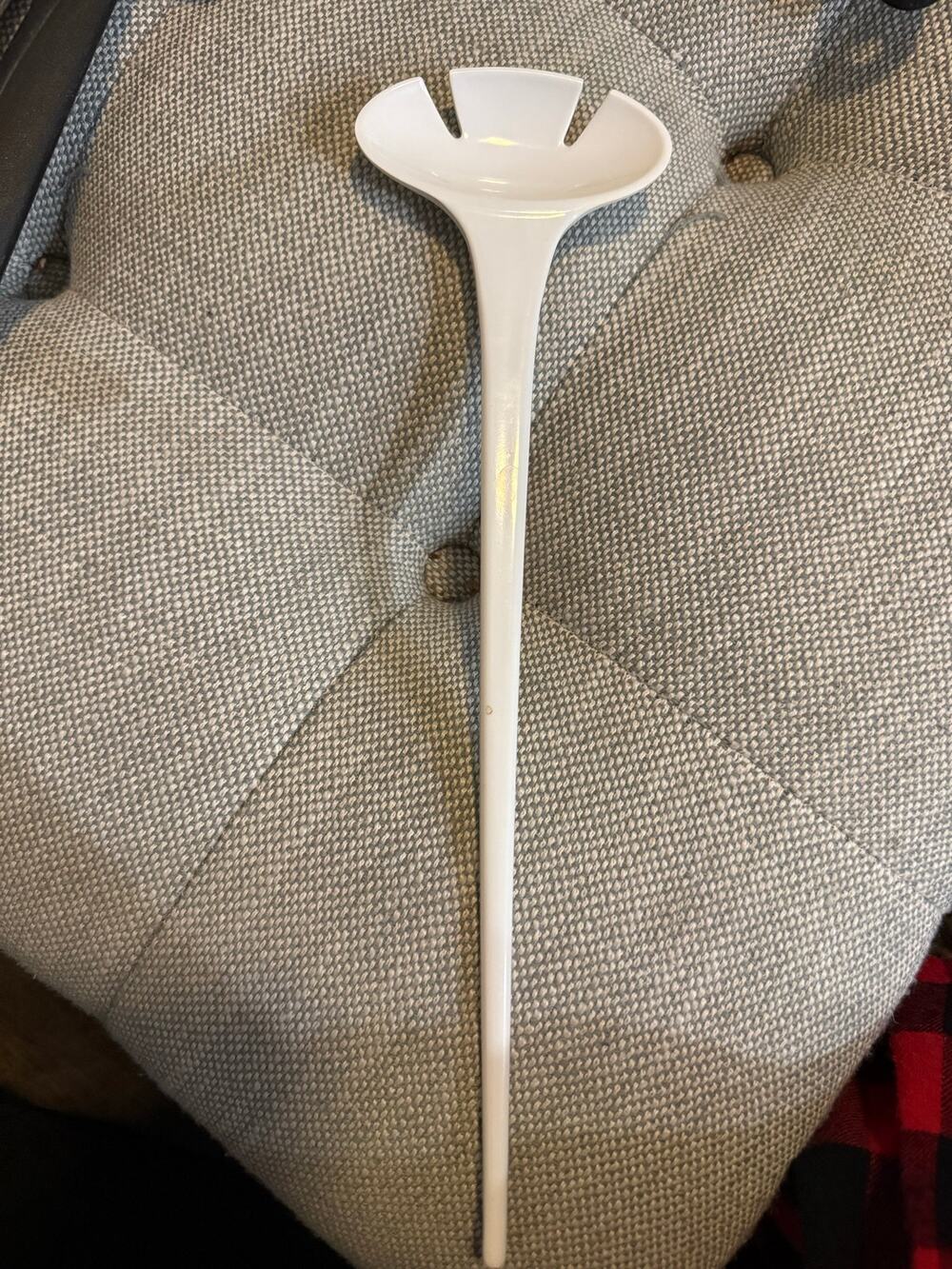 Vintage plastic or melamine salad fork
